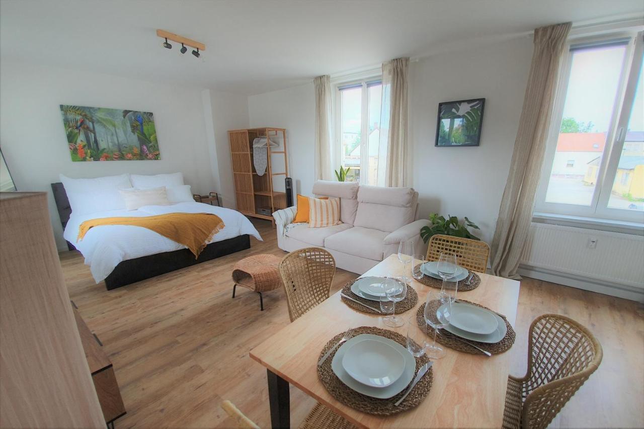 Pb Ferienwohnungen - Fewo 3 - Stilvoll Eingerichtetes Studio Im Herzen Senftenbergs Dış mekan fotoğraf